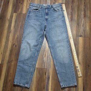 Zara Women's Straight Leg Blue Jeans Size 8